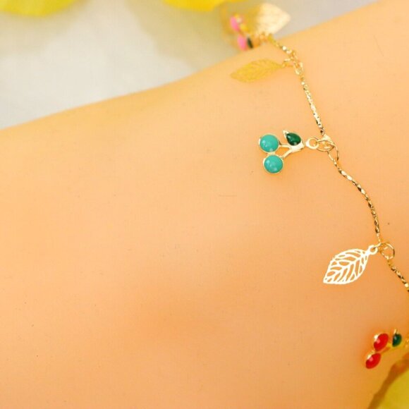 Minimalist Anklet, Sleek & Modern Design, Women’s Fashion, YC110150-A - Picture 10 of 10